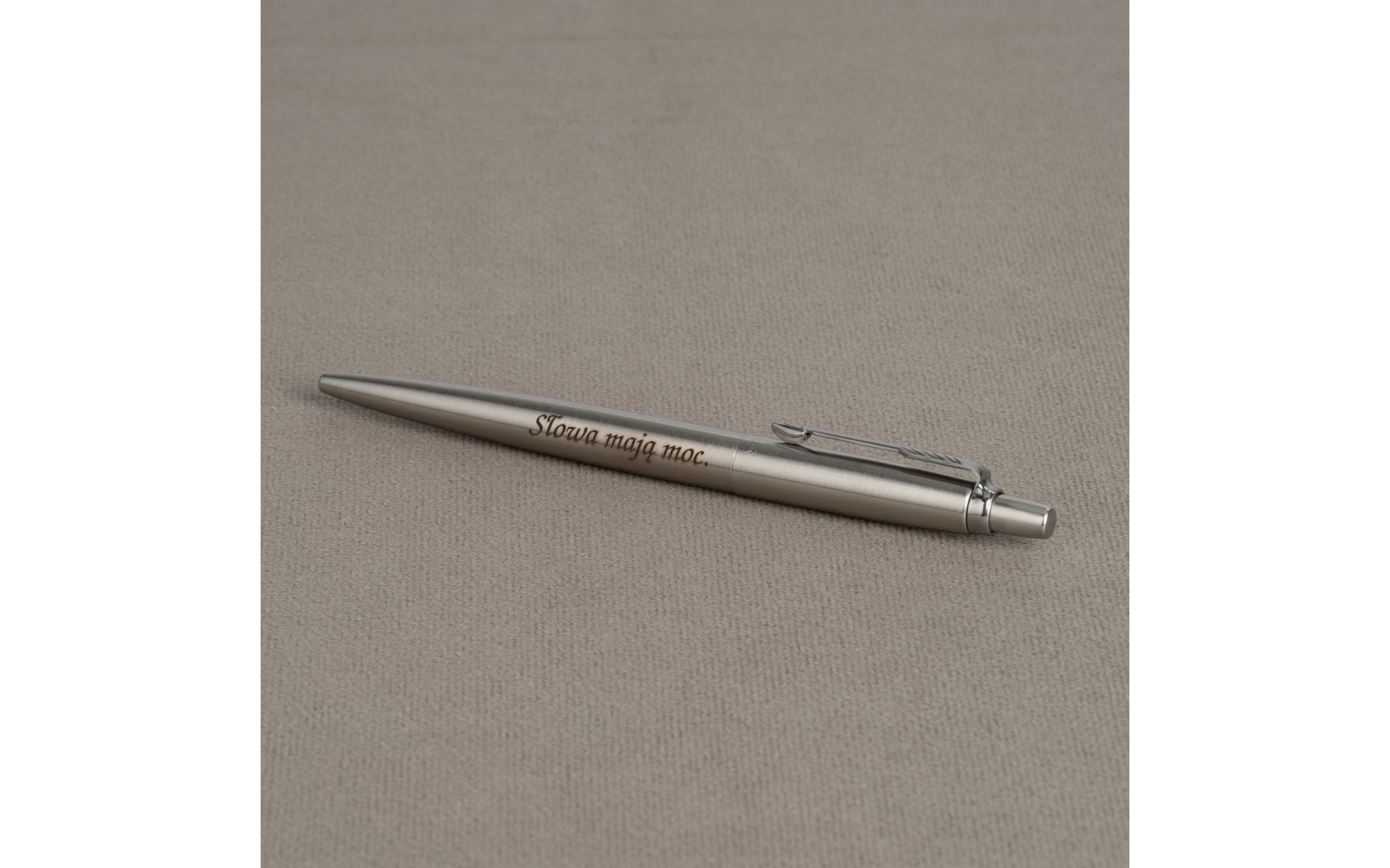  Długopis Parker Jotter Stalowy Matowy CT [1953170] z grawerem